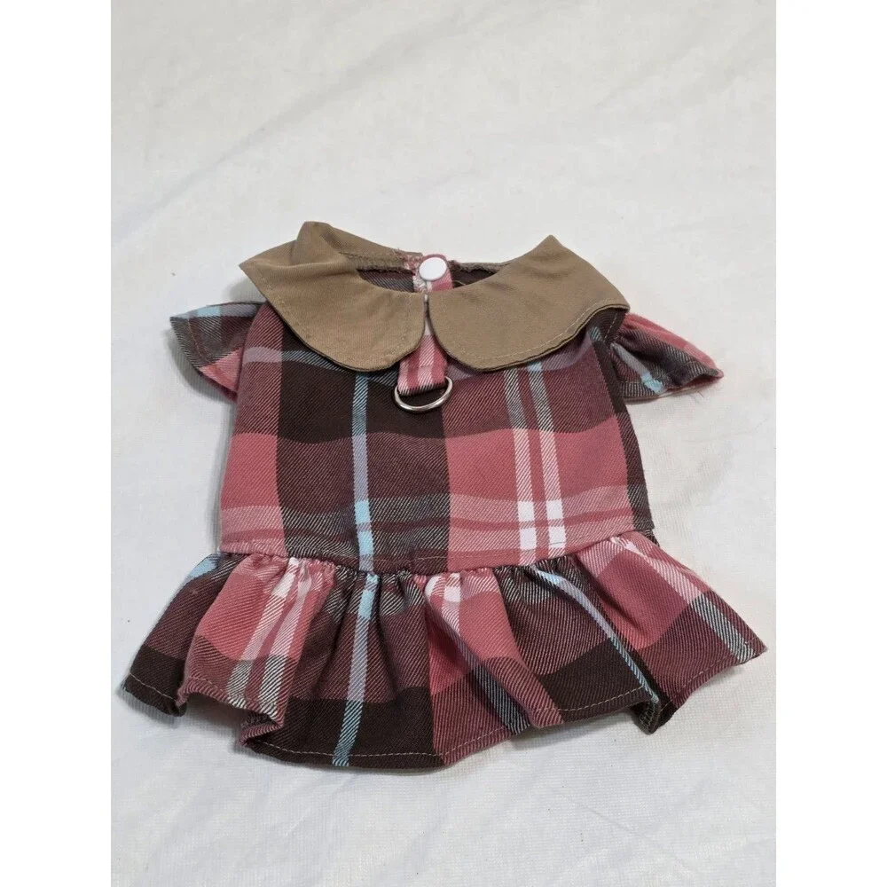 Pet Circle Plaid Dog Dress Size XS